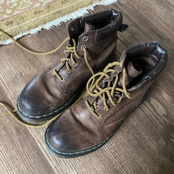 Doc martens 939 BEN BOOT CRAZY HORSE LEATHER LACE UP BOOTS - Picture 3 of 7